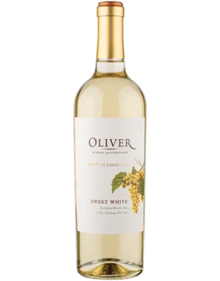 Oliver Winery Soft Sweet White Wine 750ml