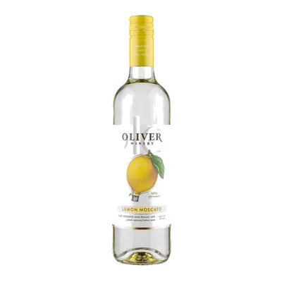 Oliver Winery Moscato, Lemon 750 Ml