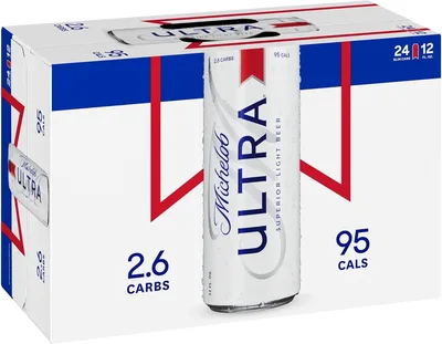 Michelob Ultra Superior Light, Slim Cans Beer