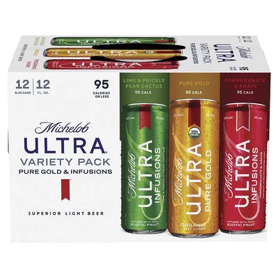 Michelob Ultra Organic Seltzer Signature Collection Variety Pack