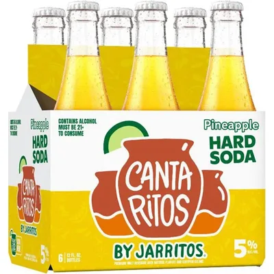 Cantaritos Hard Soda, Pineapple