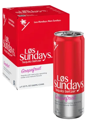 Los Sunday Grapefruit Tequila Seltzer