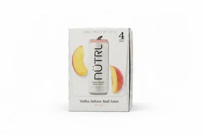 NUTRL Family Vodka Seltzer Peach