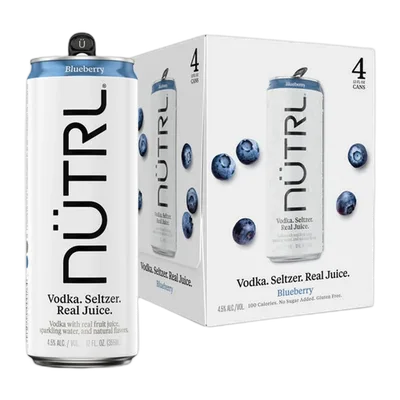 Nutrl Blueberry Vodka Seltzer