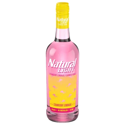 Natural Light Strawberry Lemonade Vodka