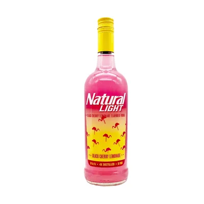 Natural Light Black Cherry Lemonade Vodka - 750ML