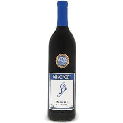 Barefoot Cellars Merlot Red Wine 750ml 750 Ml