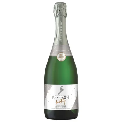 Barefoot Bubbly Brut Cuvee California Champagne Sparkling Wine