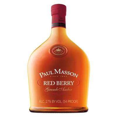 Paul Masson Grande Amber Brandy Red Berry