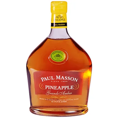 Paul Masson Brandy Grande Amber Pineapple - 1.75L
