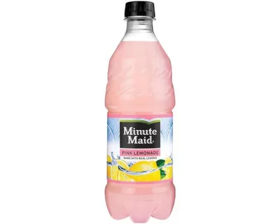 Minute Maid Pink Lemonade, Fruit Drink 20 Fl Oz