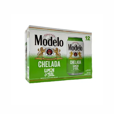 Modelo Chelada Limón Y Sal Mexican Import Flavored Beer Cans
