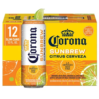 Corona SunBrew Citrus 12pk Can
