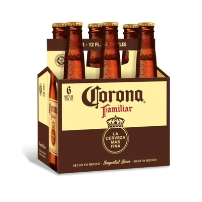Corona Familiar Mexican Lager Import Beer 12 Pk Bottles