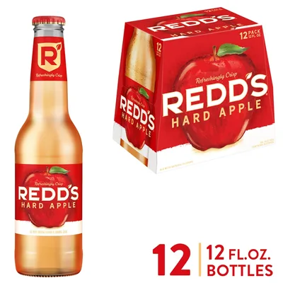 Redd's Hard Apple Ale 12 Pack Bottles