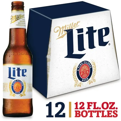 Miller Lite 12 Pack 12oz Bottles
