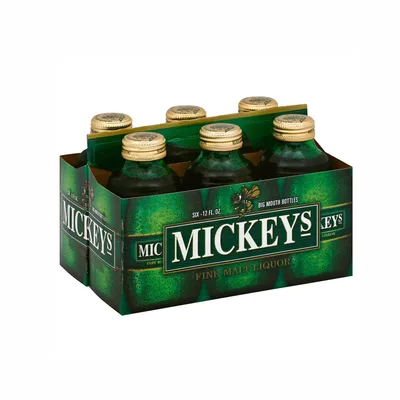 Mickey's Fine Malt Liquor 6 Pack 12 Oz. Bottle