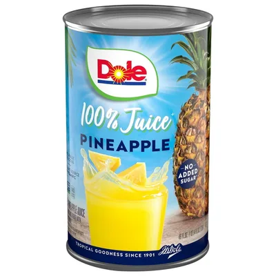 Dole Pineapple Juice, Can
