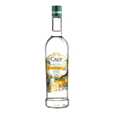 Crop Vodka Harvest Earth Organic Meyer Lemon 750ml