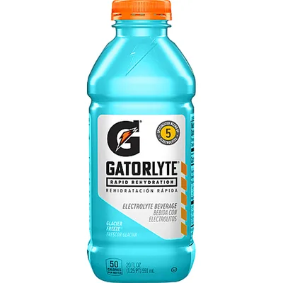 Gatorade Gatorlyte Electrolyte Beverage, Glacier Freeze 20 Fl Oz