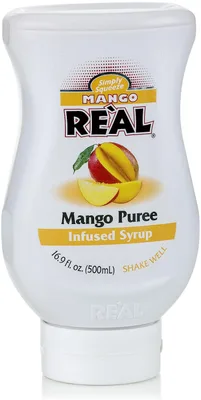 Re'al Simply Squeeze Infused Syrup, Mango Puree