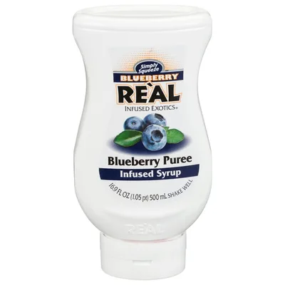 Real Simply Squeeze Blueberry Puree Infused Syrup