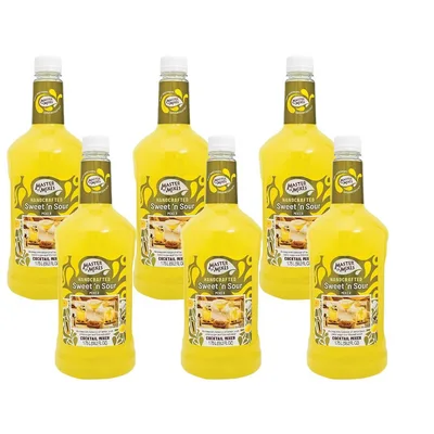 Master of Mixes Sweet & Sour Mix, 1.75 Liter Bottle