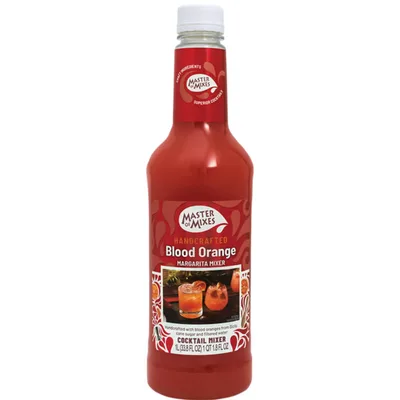 Master of Mixes Handcrafted Blood Orange Margarita Cocktail Mix