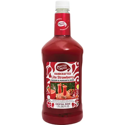 Master of Mixes Lite Strawberry Daiquiri/Margarita Mix 1.75 L