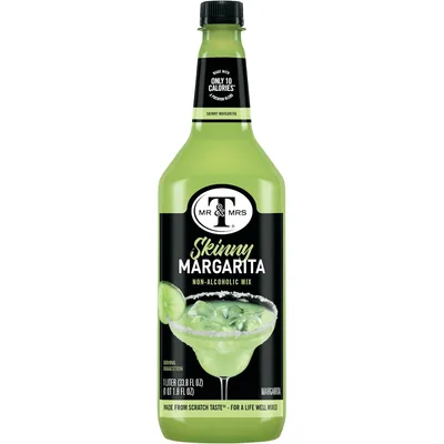 Mr & Mrs T Margarita Mix, Skinny 33.8 Fl Oz