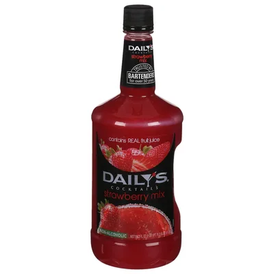 Daily's Strawberry Cocktail Mix, 1.75 L Bottle