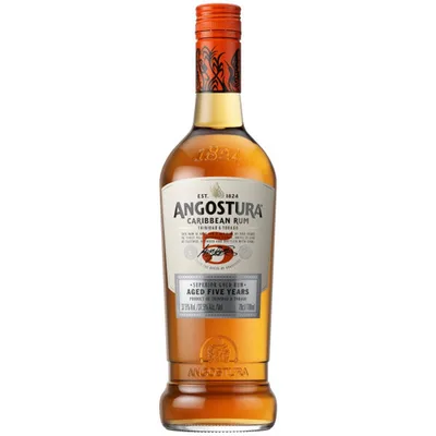 Angostura 5 Year Old Caribbean Gold Rum 750ml