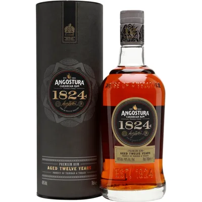 Angostura Rum 12 Year Old 1824 750ml