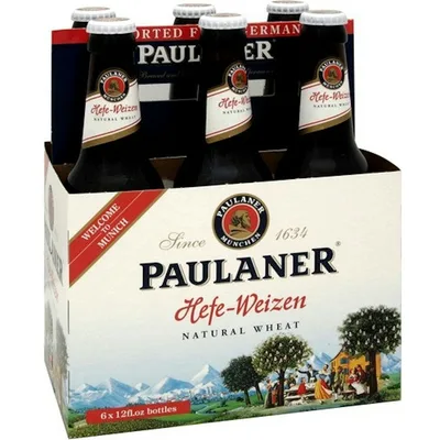 Paulaner Hefe-Weizen Beer - 6pk/12 Fl Oz Bottles