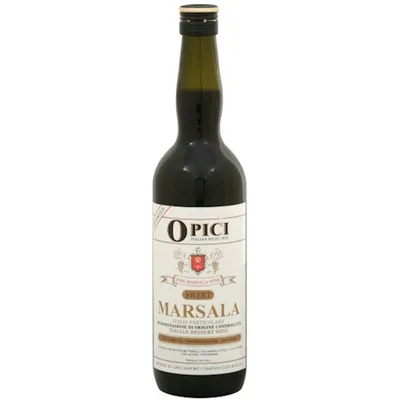 Opici Italian Selection Fine Marsala Wine, Sweet
