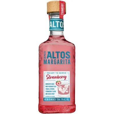Olmeca Altos Strawberry Margarita - 750ml Bottle