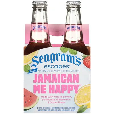 Seagram's Escapes Malt Beverage, Premium, Jamaican Me Happy