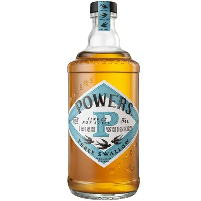 Powers Three Swallow Release Single Pot Still Irish Whiskey