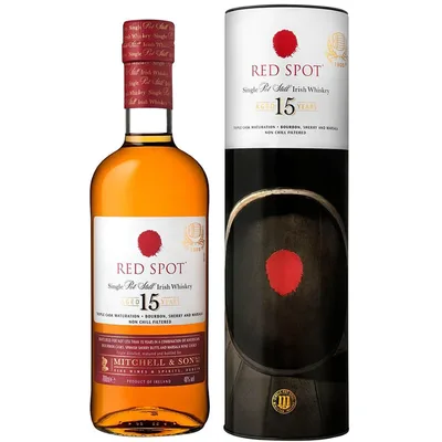 Red Spot 15 Year Old Single Pot Still Irish Whiskey
