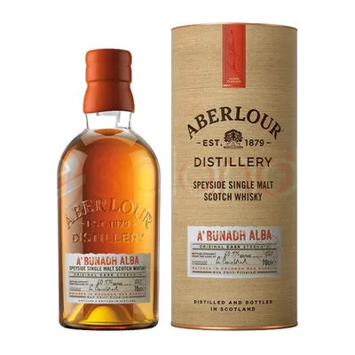 Aberlour A'Bunadh Alba Cask Strength Single Malt Scotch Whisky 750ml