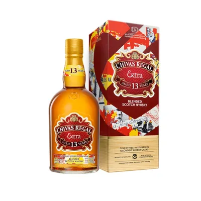 Chivas Regal 13yrs Old Blended Scotch Whisky Manchester United Edition