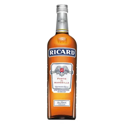 Ricard Pastis De Marseille Aperitif Anise 750ml