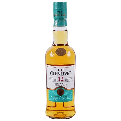 The Glenlivet Single Malt Scotch Whisky 12 Year 375 Ml