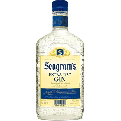 Seagram's Extra Dry Gin Proof: 80 375 mL