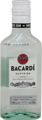 Bacardi Superior Light Rum 200mL
