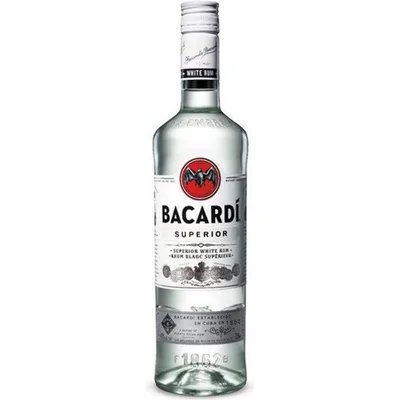 Bacardi Superior Light Rum, 50 Ml