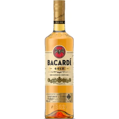 Bacardi Gold Rum 750 Ml