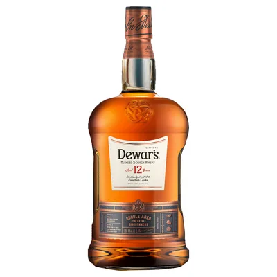 Dewar's 12 Year Double Aged Blended Scotch Whisky 1.75L
