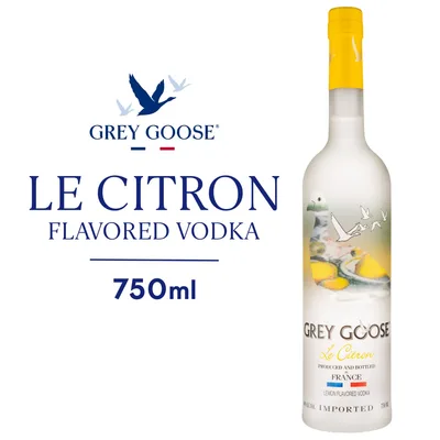 Grey Goose Vodka, Le Citron 750 Ml