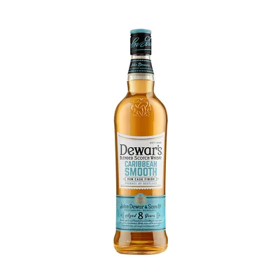 Dewar's Caribbean Smooth Rum Cask Finish Blended Scotch Whisky 8 Year Old